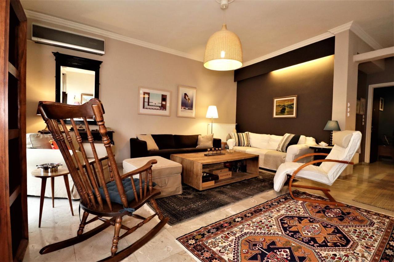 Apartamento Amazing Penthouse In Ambelokipi Atenas Exterior foto